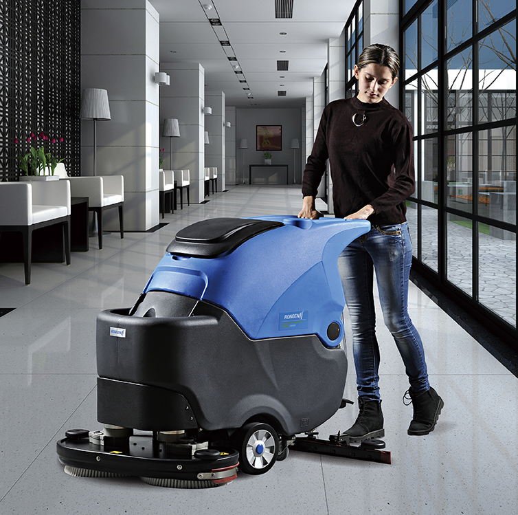 为什么很多大型商超都选择洗地机做保洁！