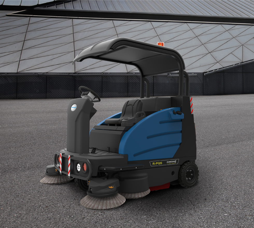 杏耀驾驶式扫地车，保洁公司需要安全又高效的物业清扫工具