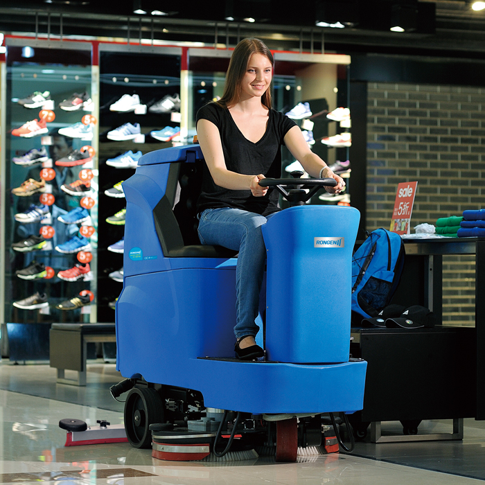 全自动洗地机是目前我国自动化程度最高的清洁设备