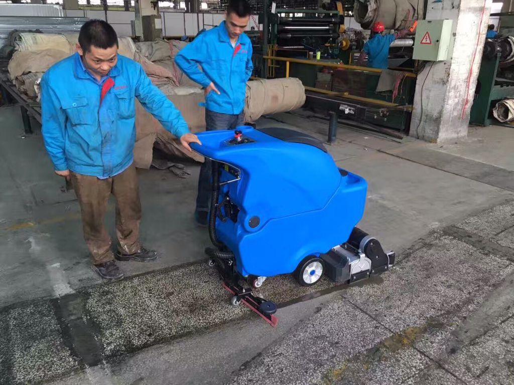 广东手推式洗地机品牌哪家好?广东杏耀就不错